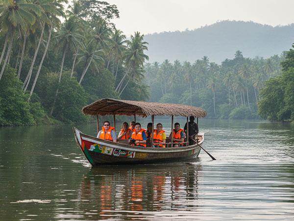 River boat safari