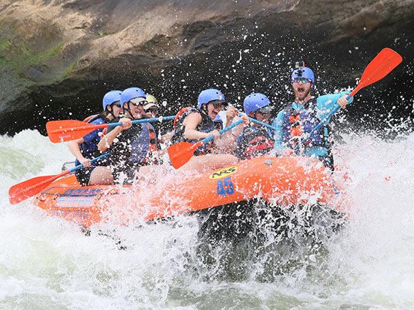 White water rafting