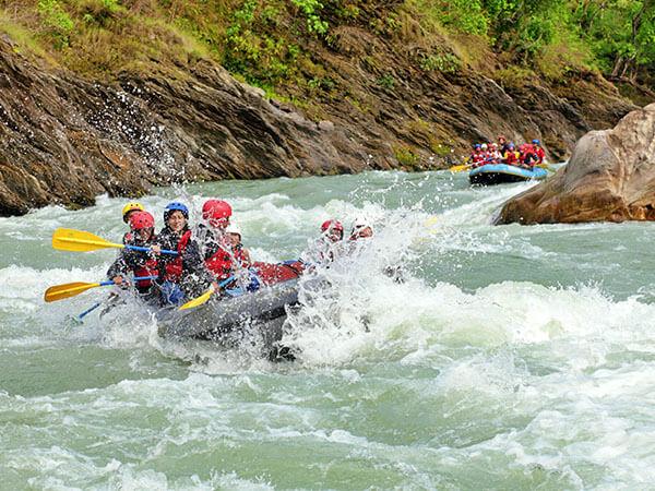 White water rafting